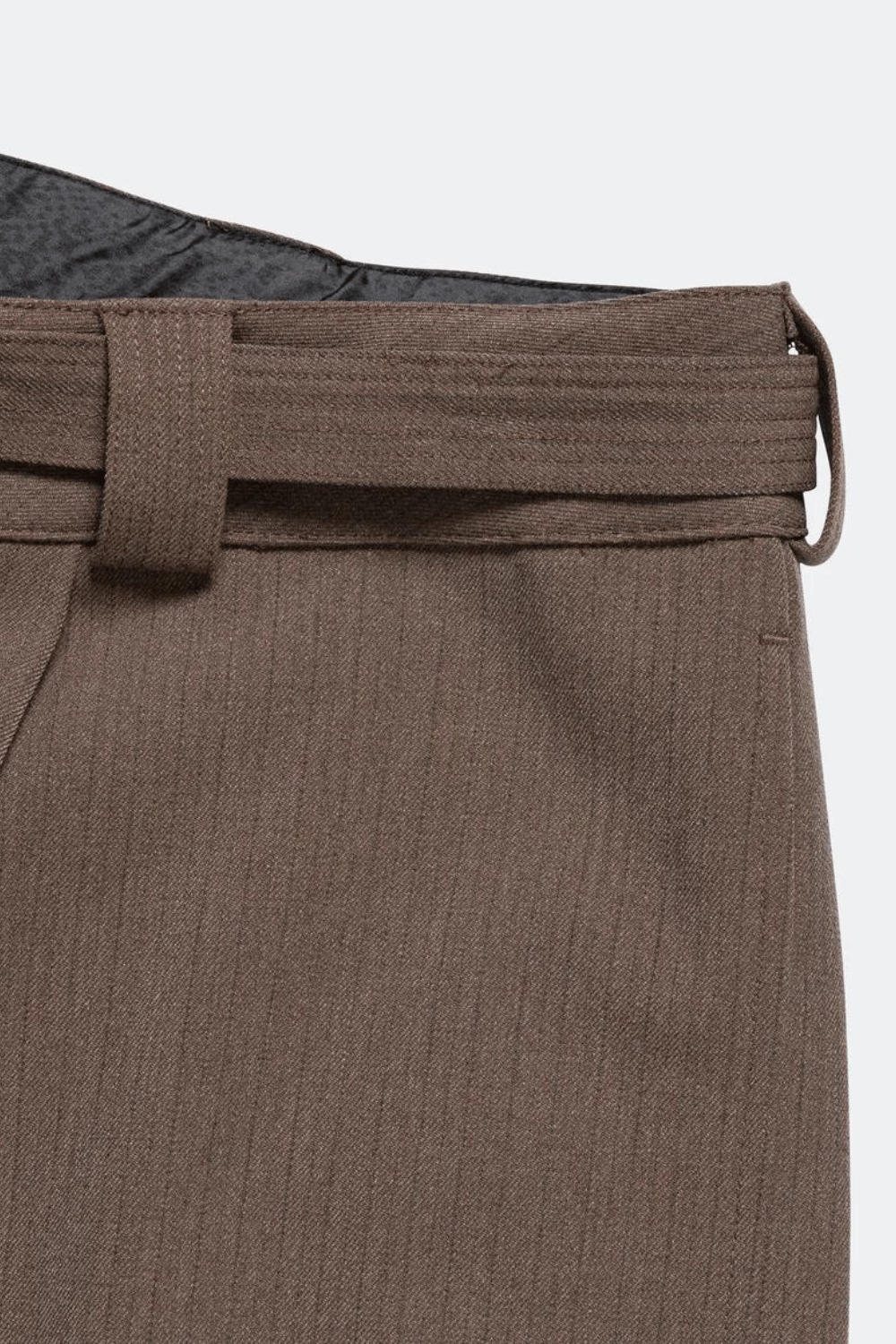 Pleated Suit Short | Taupe