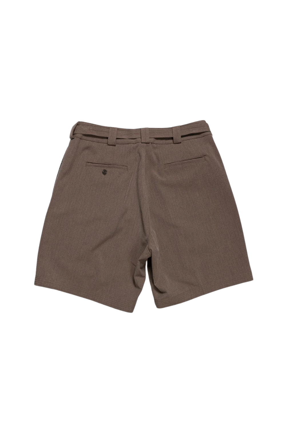 Pleated Suit Short | Taupe