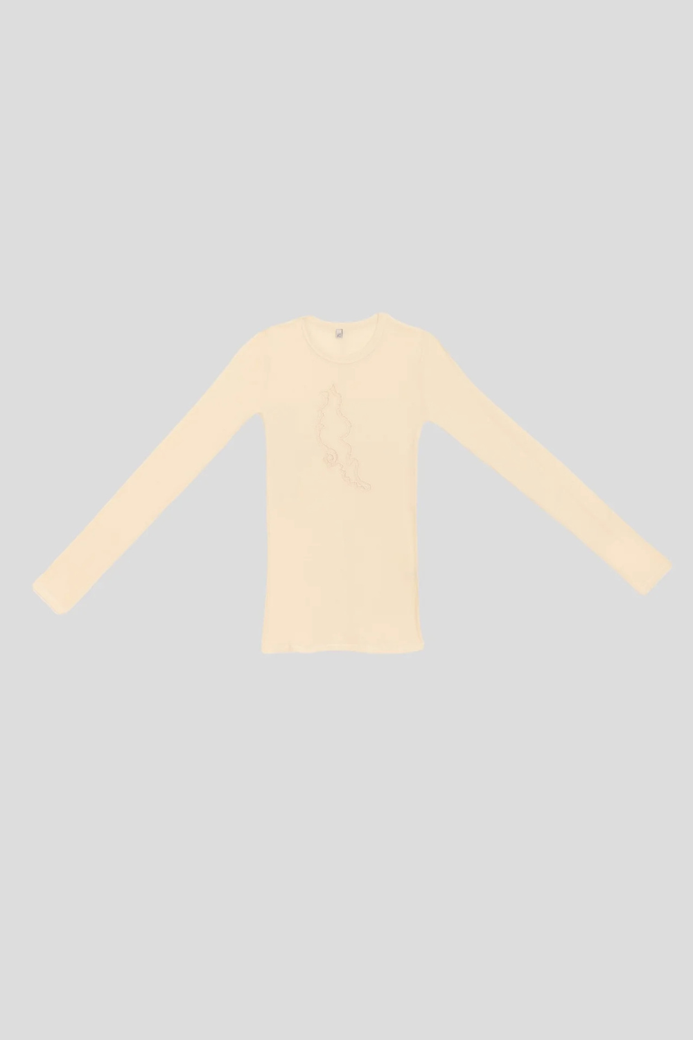Ponte Long Sleeve Tee | Undyed