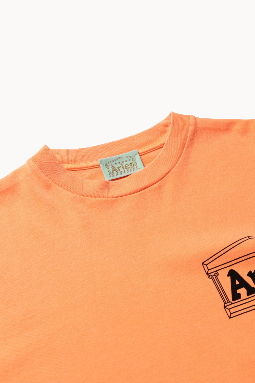 Temple LS Tee | Fluro Red