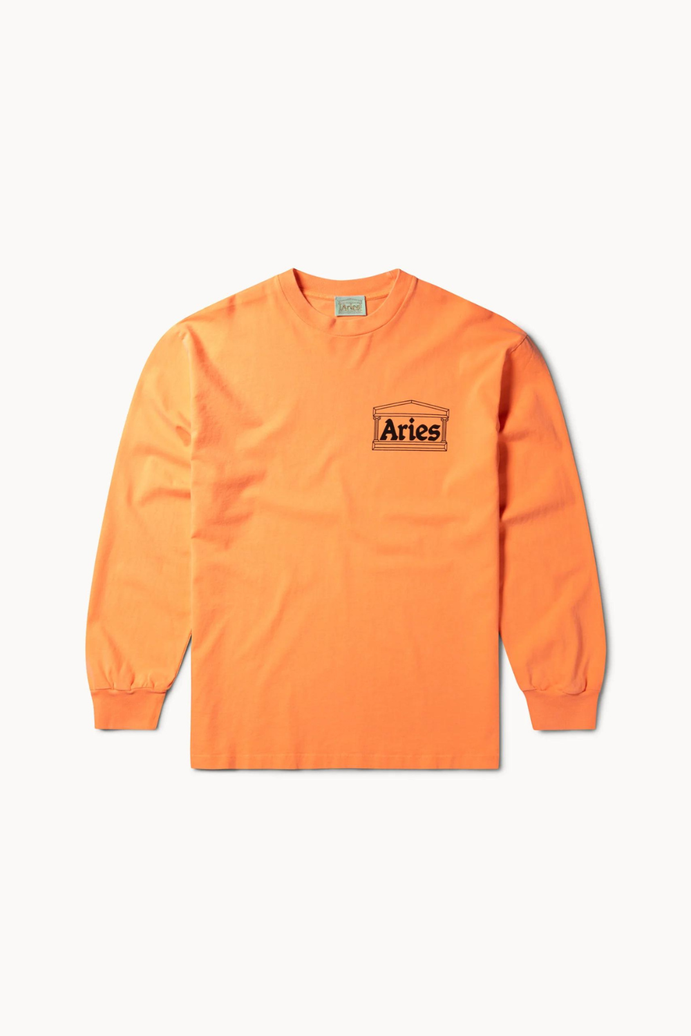Temple LS Tee | Fluro Red