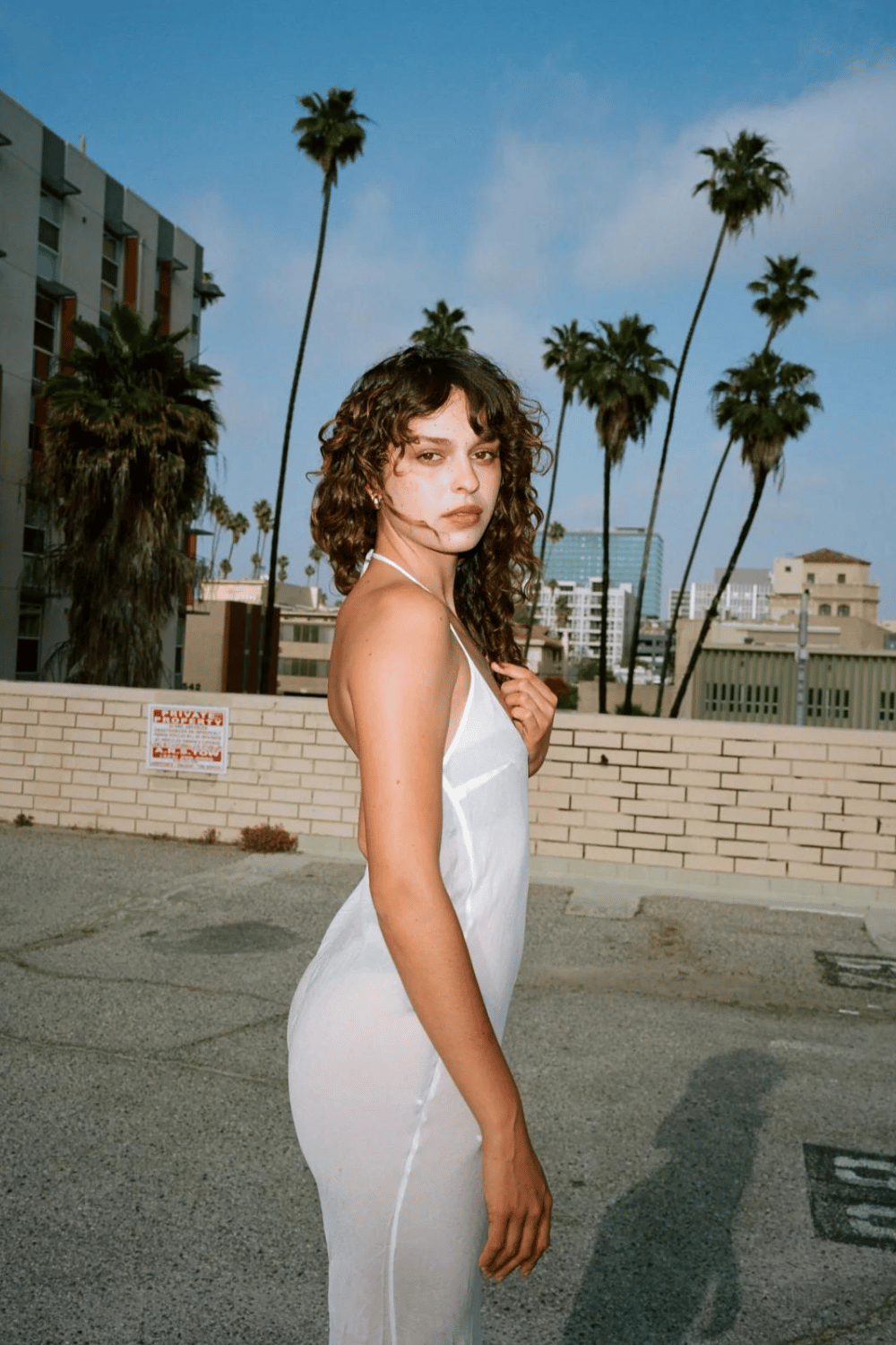 Melrose Dress | White