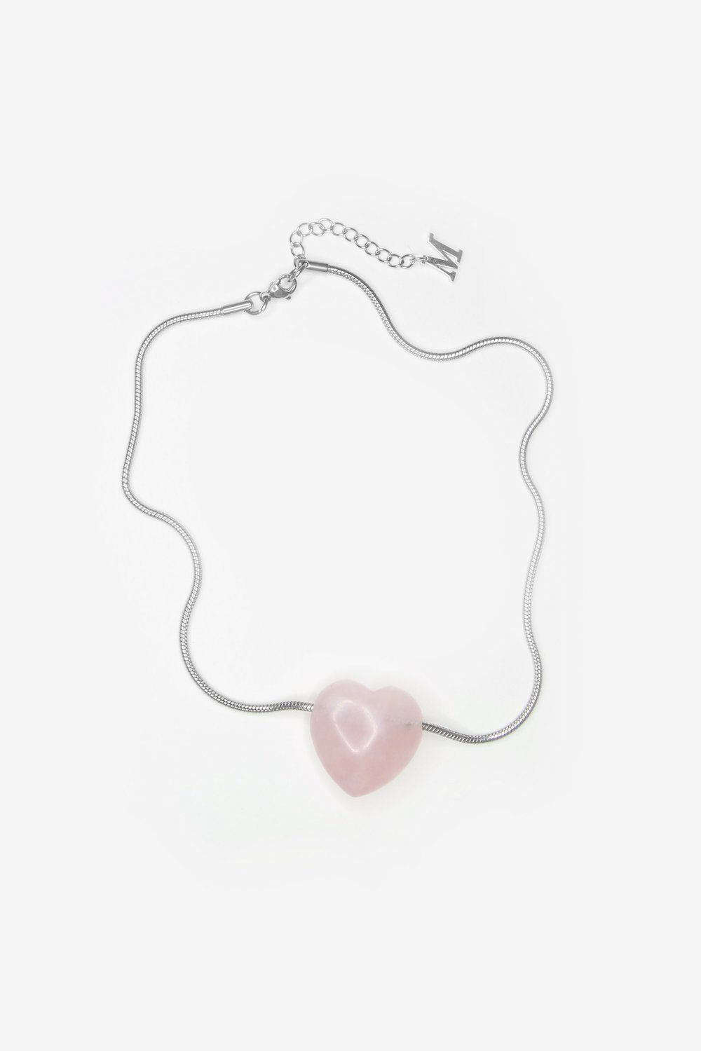 HEART OF STONE ROSE QUARTZ | Necklace NZ | MARLAND BACKUS NZ | Black Box Boutique Auckland | Womens Fashion NZ