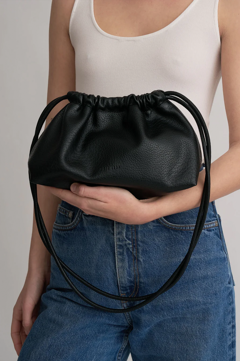 ALMA BAG | BLACK NAPPA