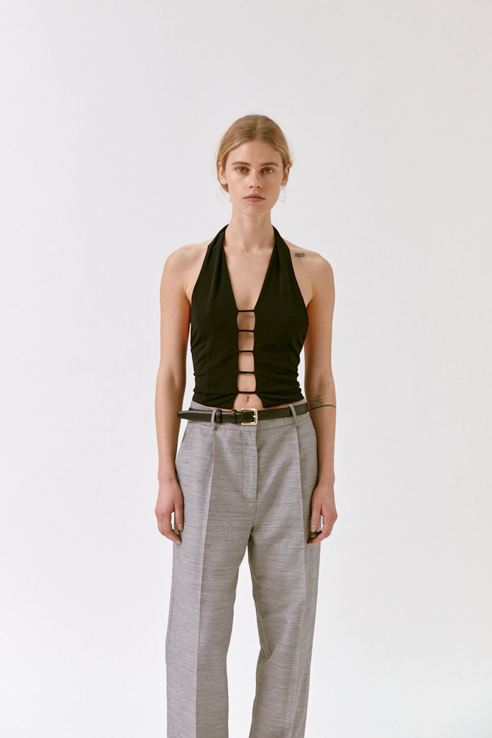 Eva Top | Black | Stock NZ | MUSIER PARIS NZ | Black Box Boutique Auckland | Womens Fashion NZ