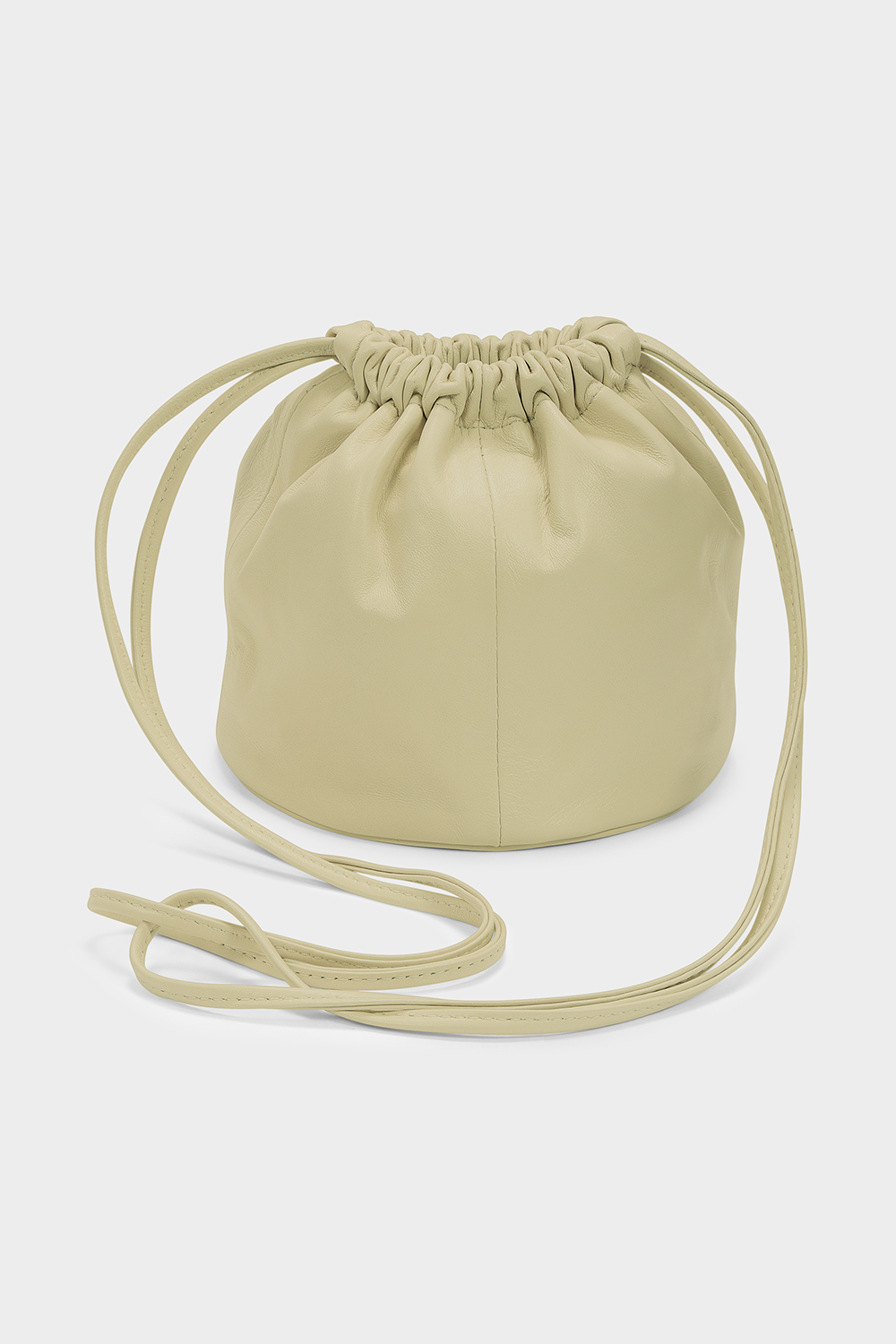 MINI DRUM DRAWSTRING BUCKET BAG ECRU | Bag NZ | MODERN WEAVING NZ | Black Box Boutique Auckland | Womens Fashion NZ