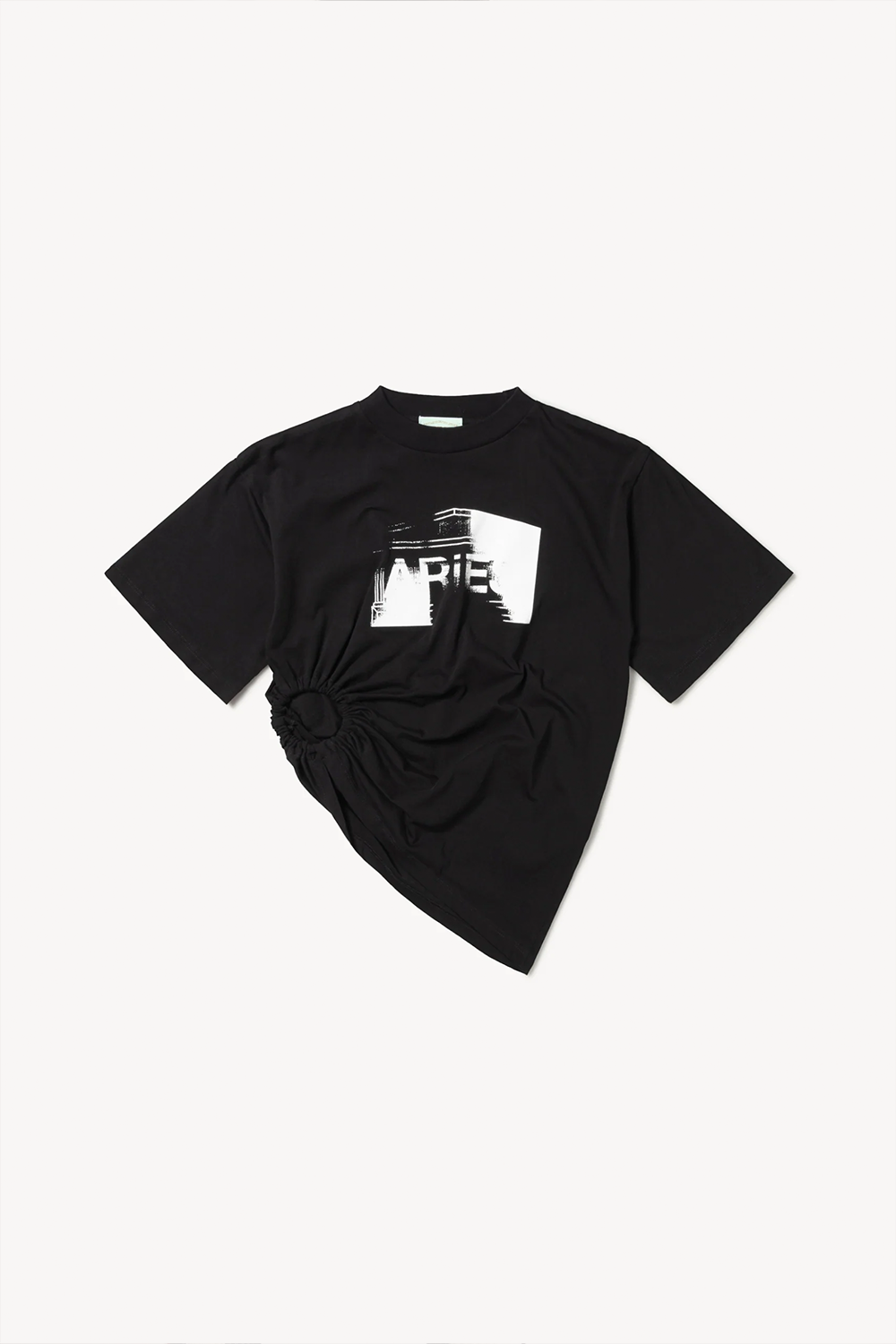 Scan Temple Ring Tee | Black