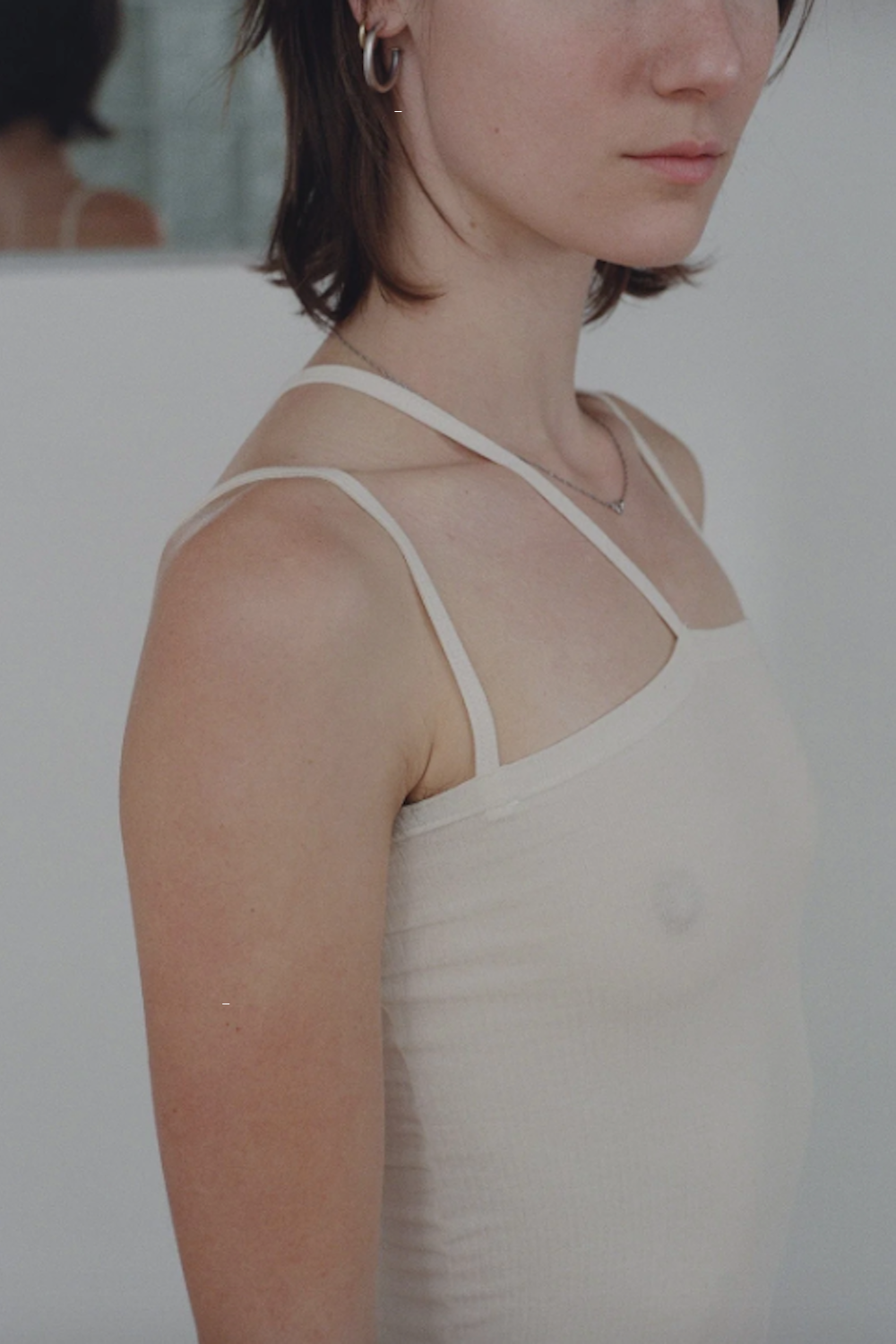 Nida Tank | Off White | Stock NZ | BASERANGE NZ | Black Box Boutique Auckland | Womens Fashion NZ