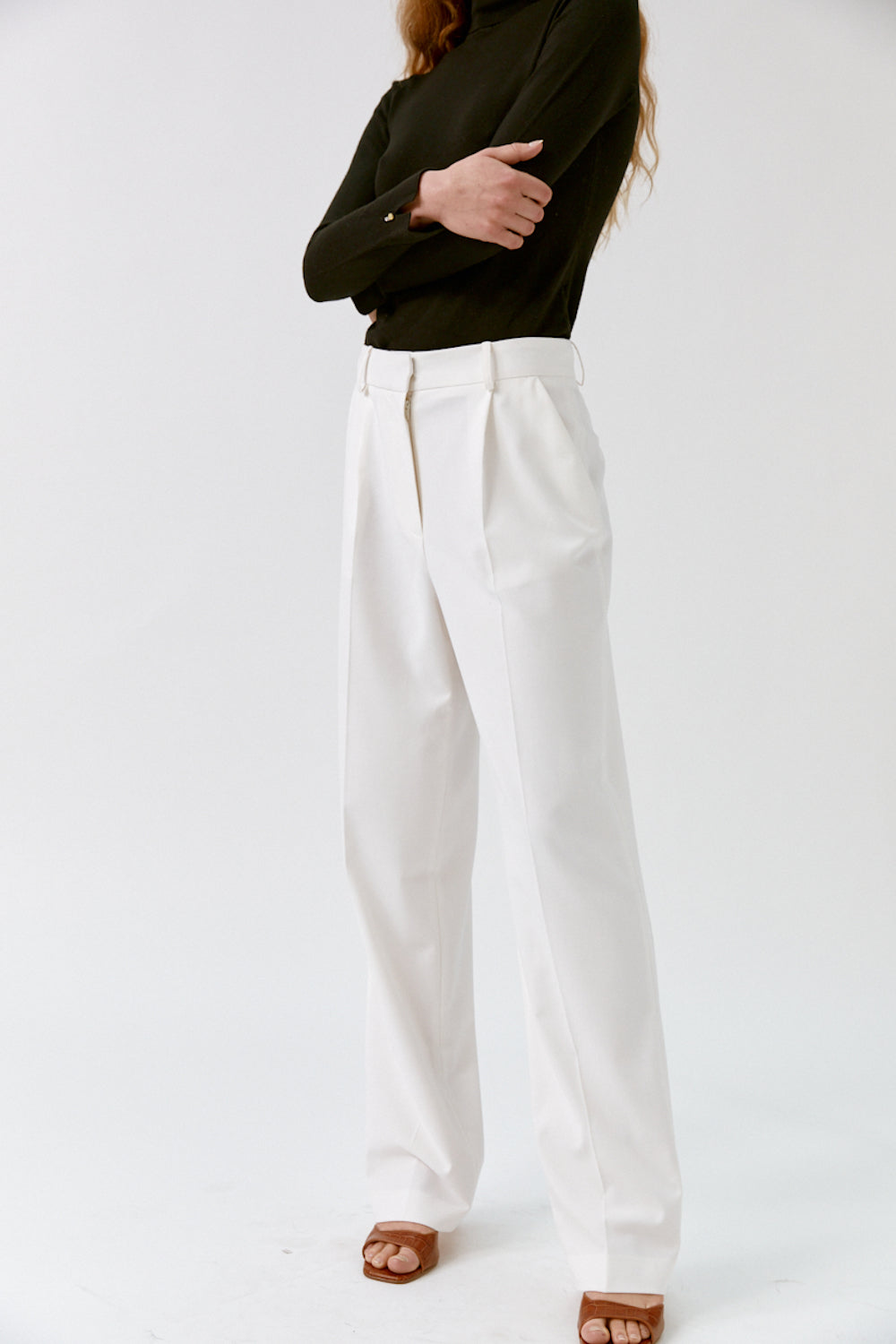 Vanina Pant | White | Stock NZ | MUSIER PARIS NZ | Black Box Boutique Auckland | Womens Fashion NZ