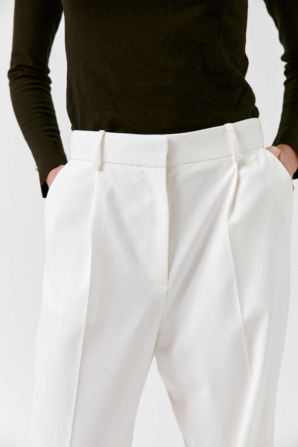 Vanina Pant | White | Stock NZ | MUSIER PARIS NZ | Black Box Boutique Auckland | Womens Fashion NZ