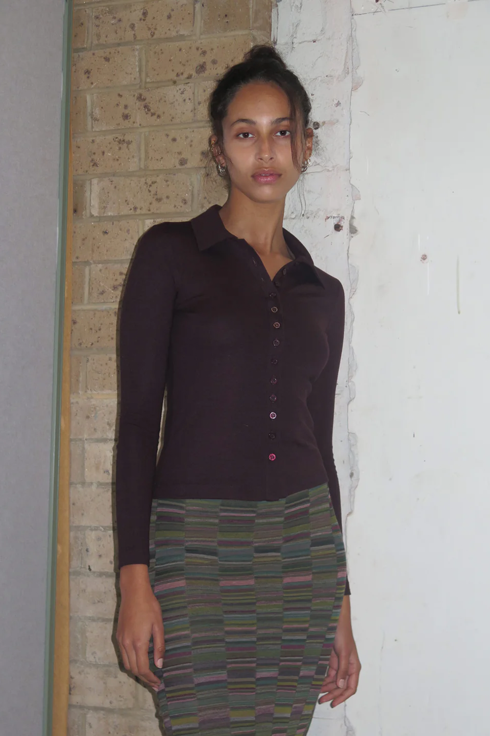 DAILY CARDIGAN ~ BURGUNDY | Stock NZ | PERMANENT VACATION NZ | Black Box Boutique Auckland | Womens Fashion NZ