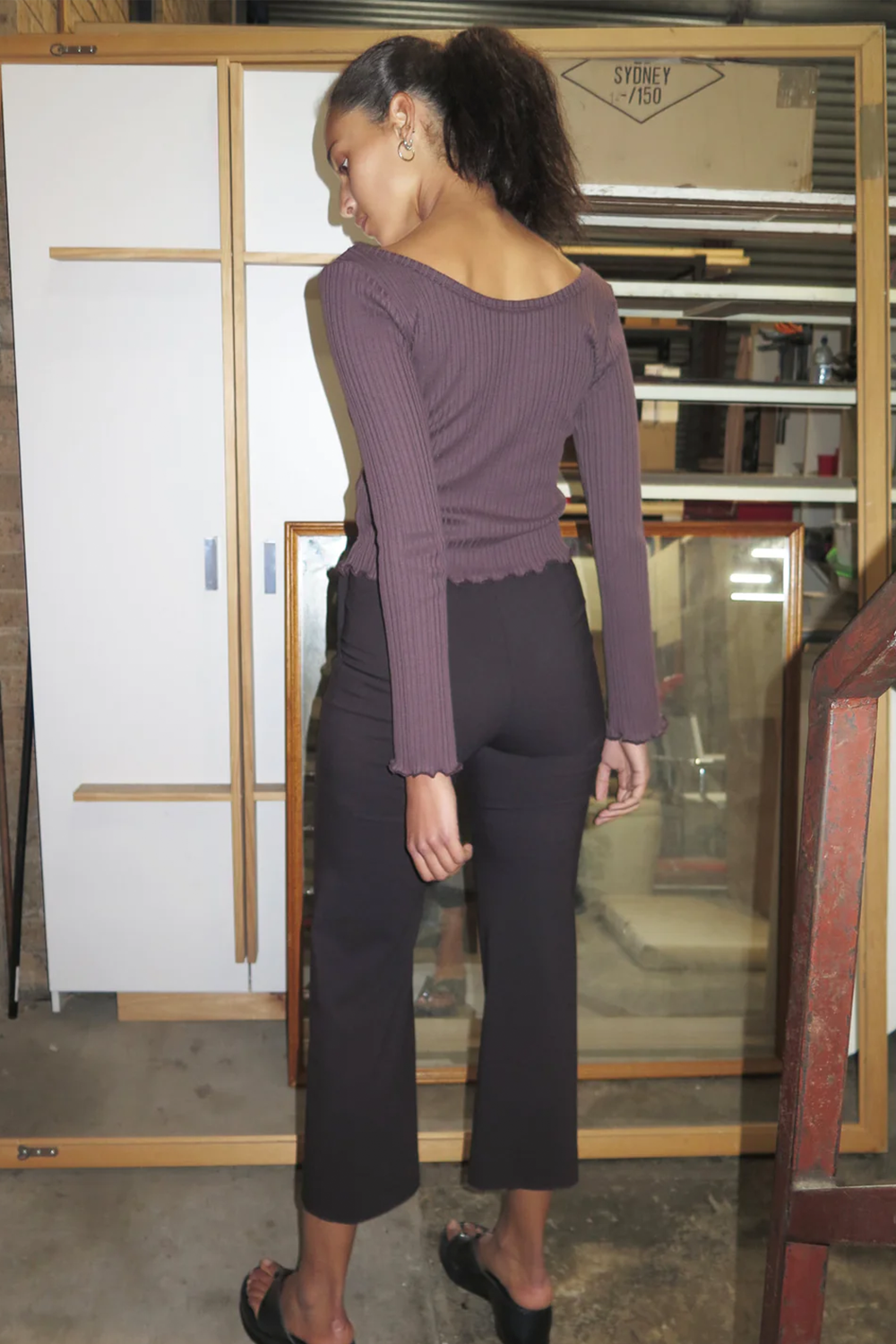 EVERYDAY FLARES ~ DIRT | Pants NZ | PERMANENT VACATION NZ | Black Box Boutique Auckland | Womens Fashion NZ