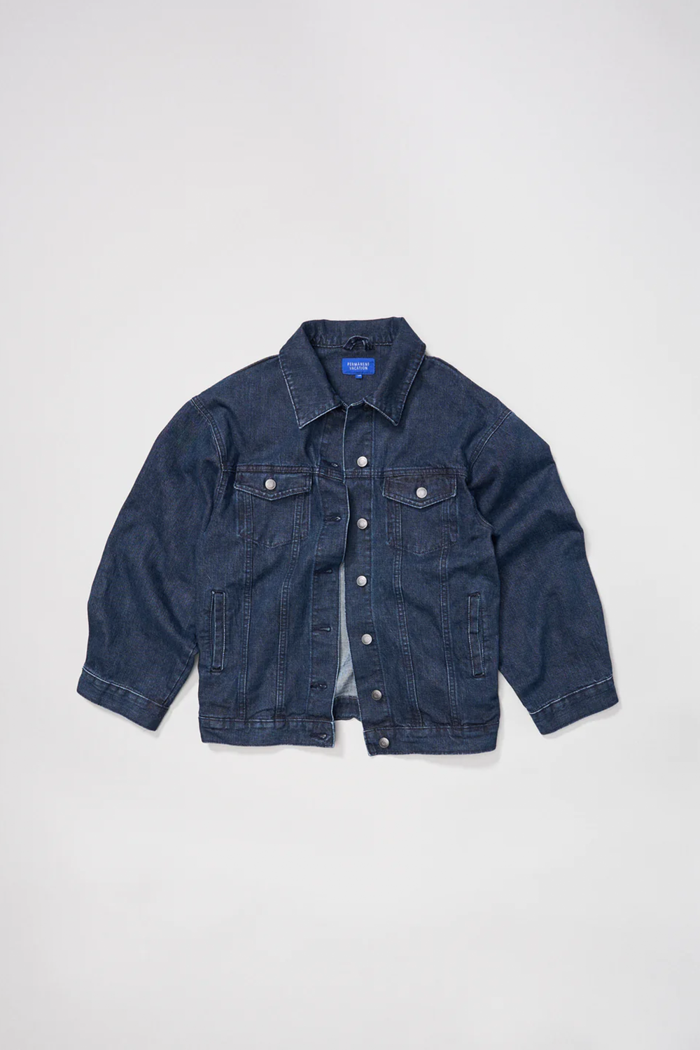 HOMAGE LONGLINE JACKET - DARK INDIGO | Stock NZ | PERMANENT VACATION NZ | Black Box Boutique Auckland | Womens Fashion NZ