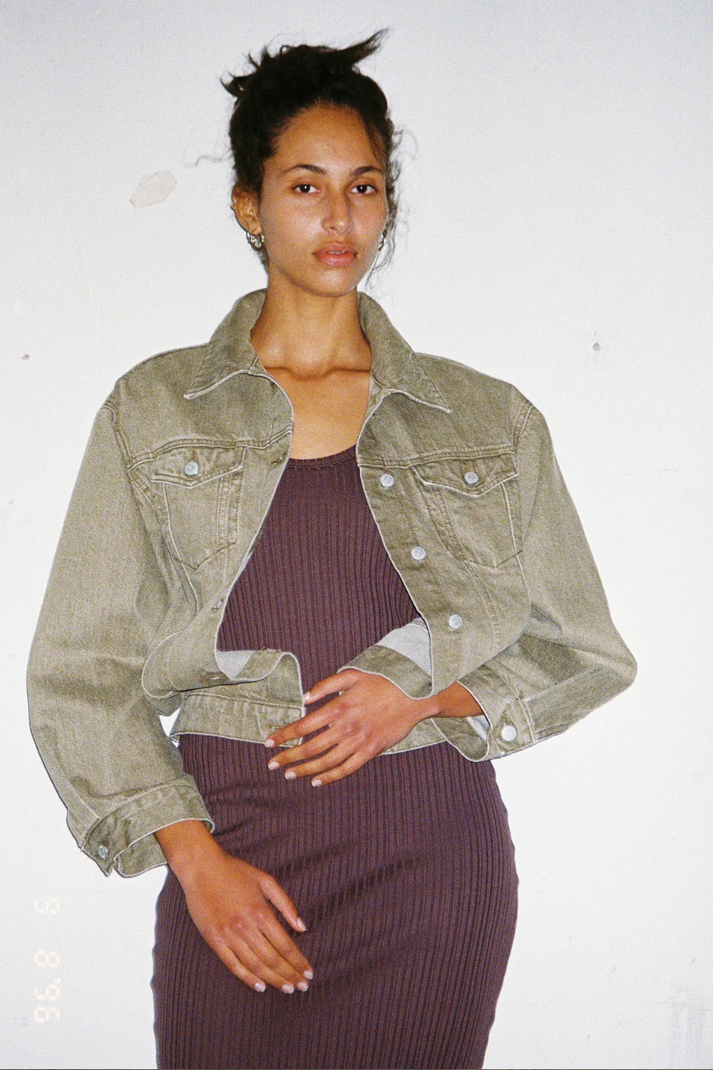 HOMAGE LONGLINE JACKET ~ KHAKI | Jacket NZ | PERMANENT VACATION NZ | Black Box Boutique Auckland | Womens Fashion NZ