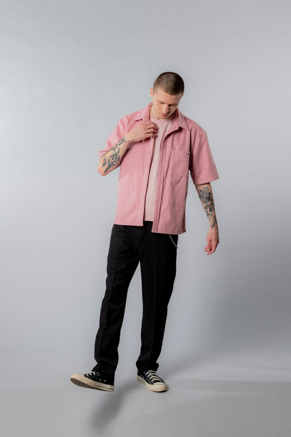 SS Over Shirt | Pink | Stock NZ | BEACH BRAINS NZ | Black Box Boutique Auckland | Womens Fashion NZ