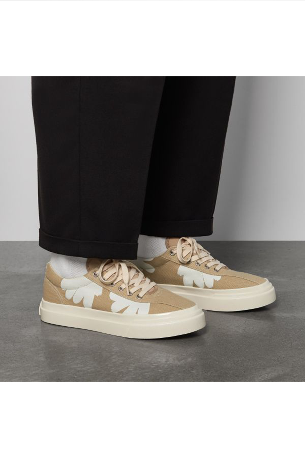 DELLOW SHROOM HANDS SAND-WHITE | Sneakers NZ | STEPNEY WORKERS CLUB NZ | Black Box Boutique Auckland | Womens Fashion NZ