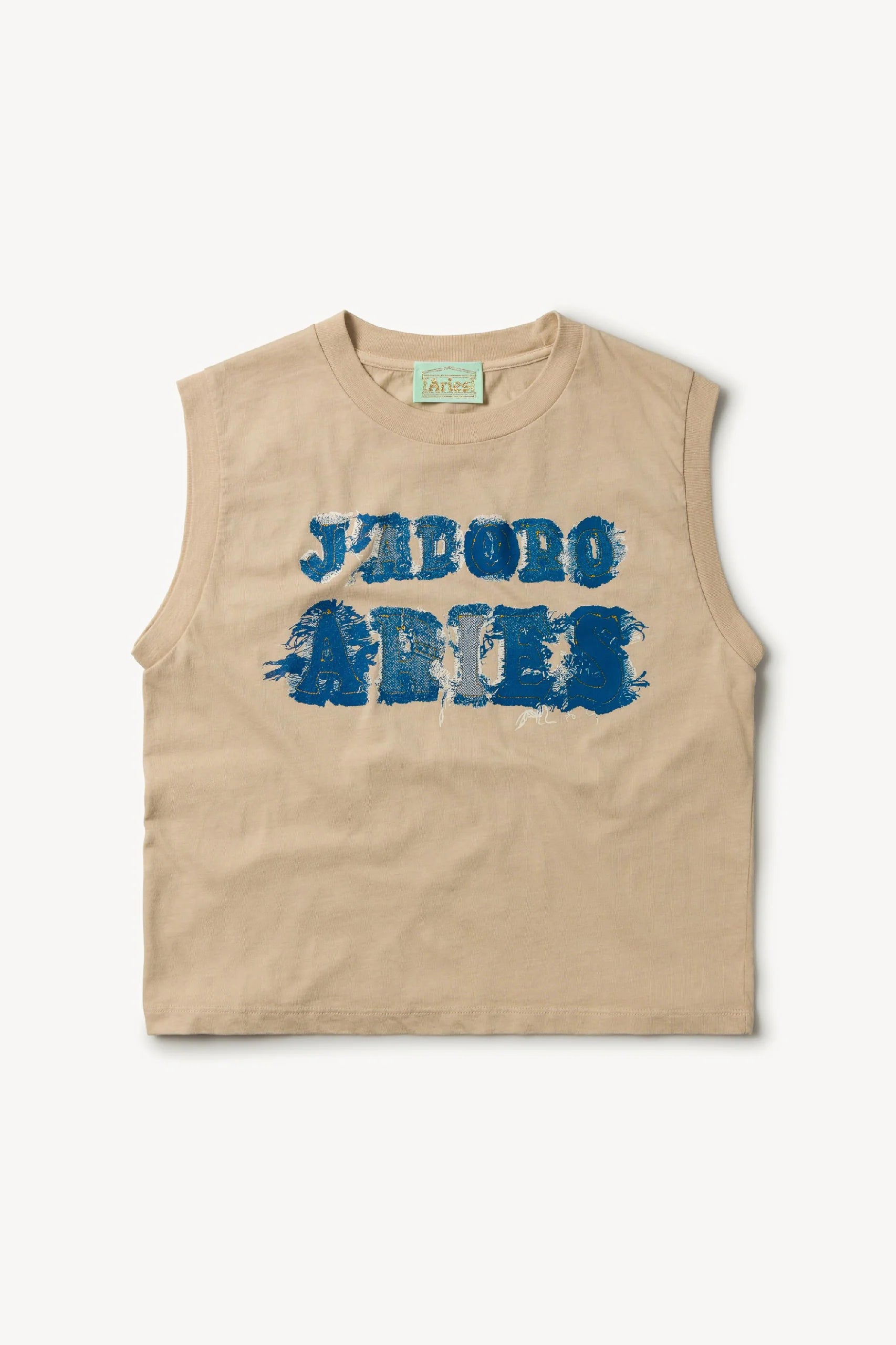 J&#39;ADORO ARIES SHRUNKEN VEST | PEBBLE