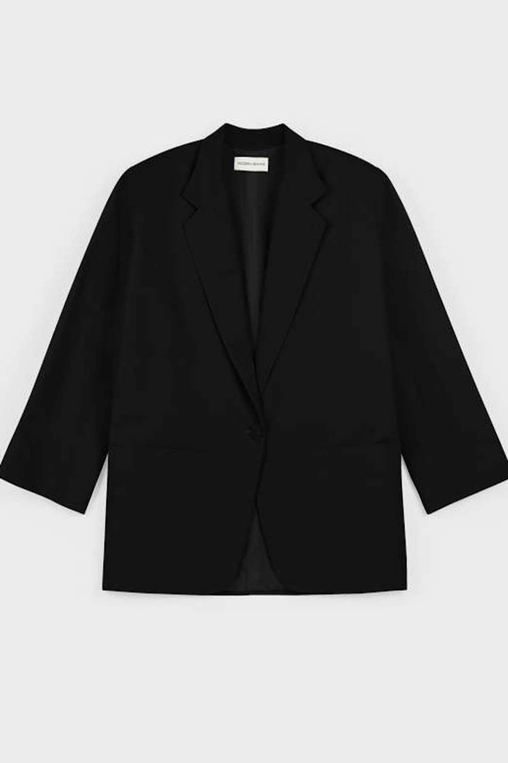 BOXY BLAZER BLACK | Blazer NZ | MODERN WEAVING NZ | Black Box Boutique Auckland | Womens Fashion NZ