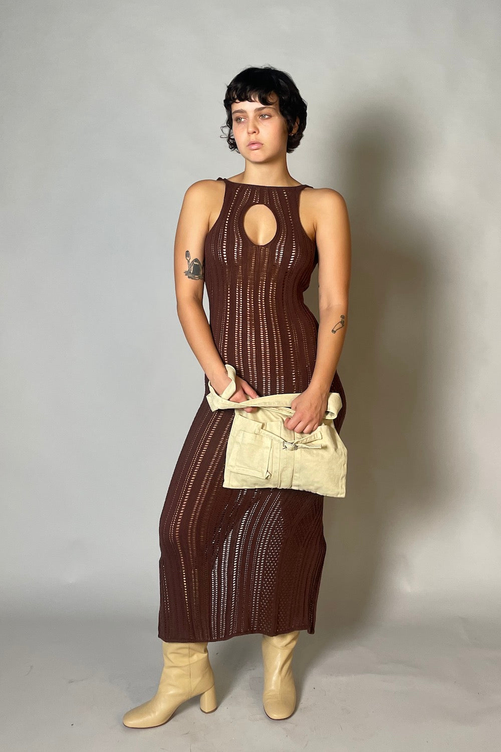 Baru Dress | Brown