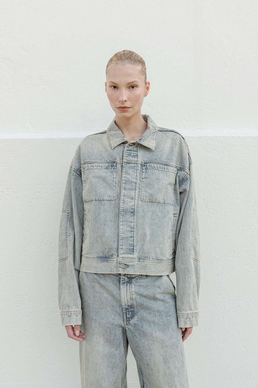 ENTIRE STUDIOS - Gem Denim Jacket | Surface wave