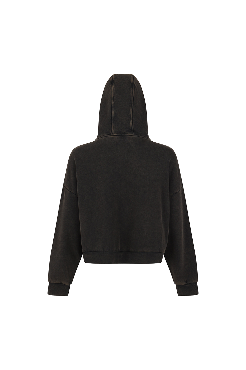 ENTIRE STUDIOS - Full Zip Hoodie | Washed Black