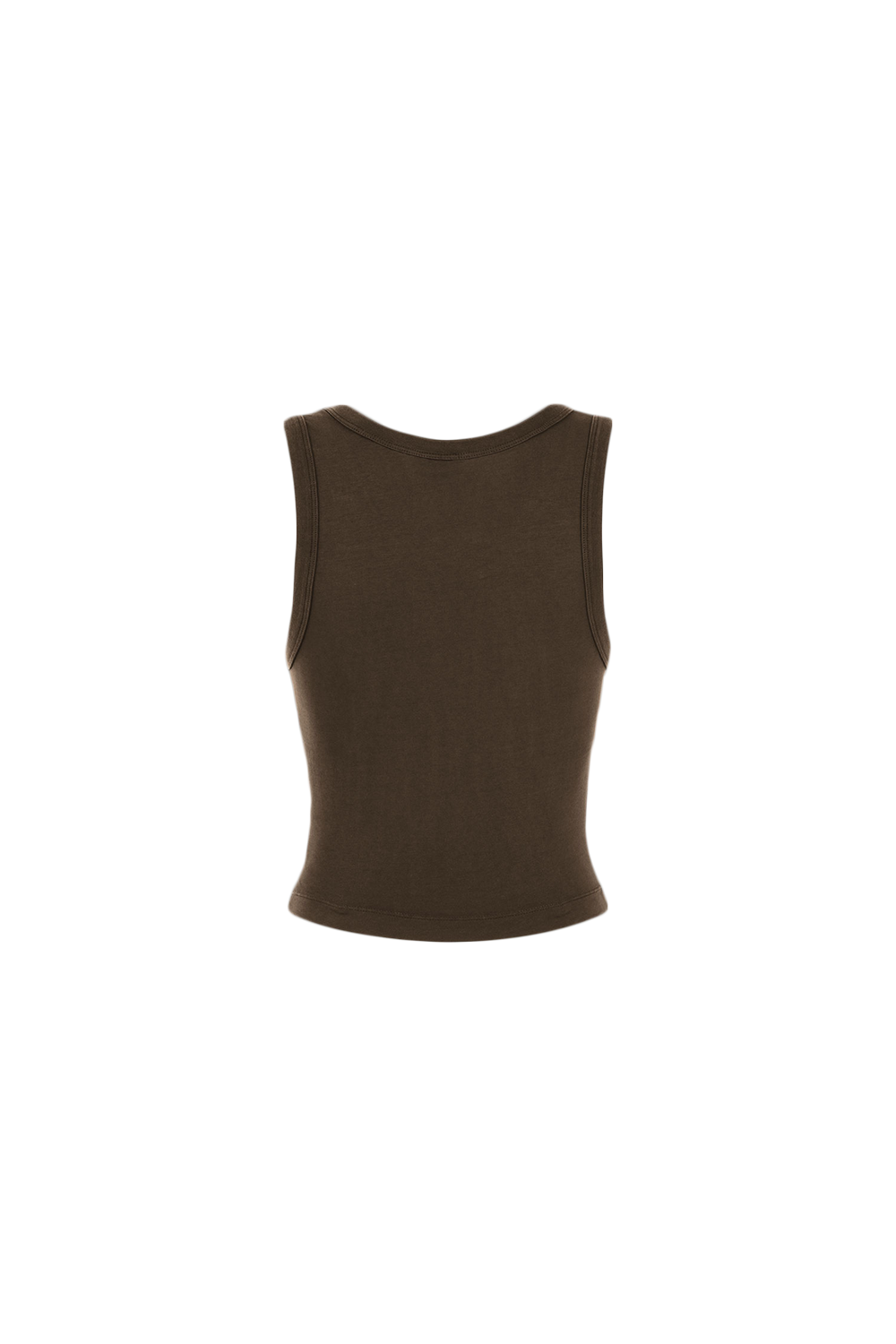 CROPPED TANK | BRUNETTE