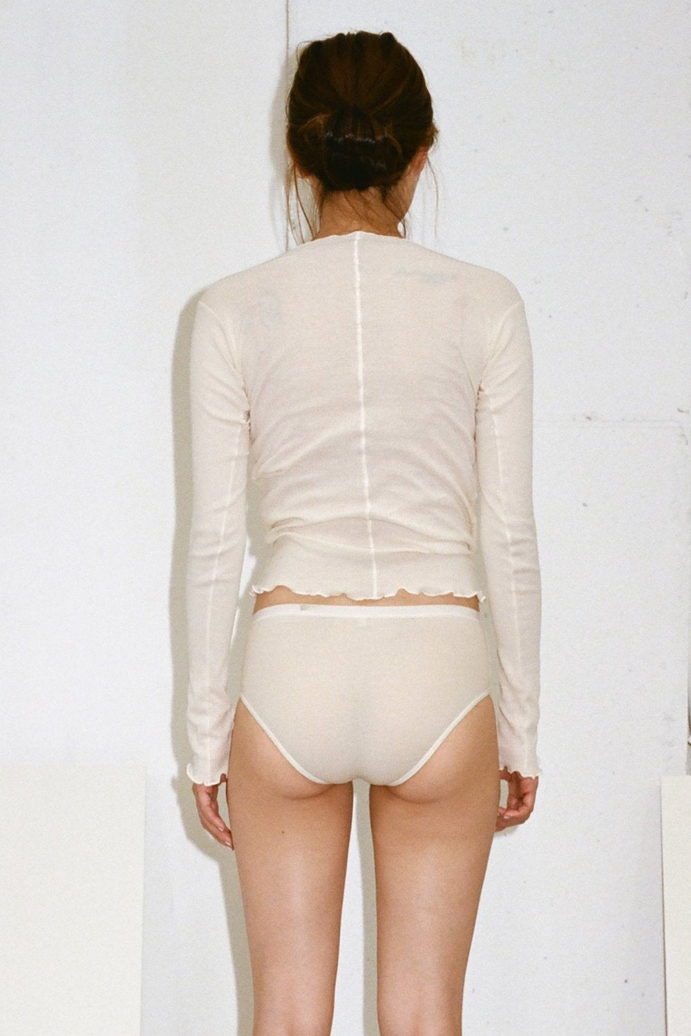 Pama Long Sleeve | Off White | Stock NZ | BASERANGE NZ | Black Box Boutique Auckland | Womens Fashion NZ