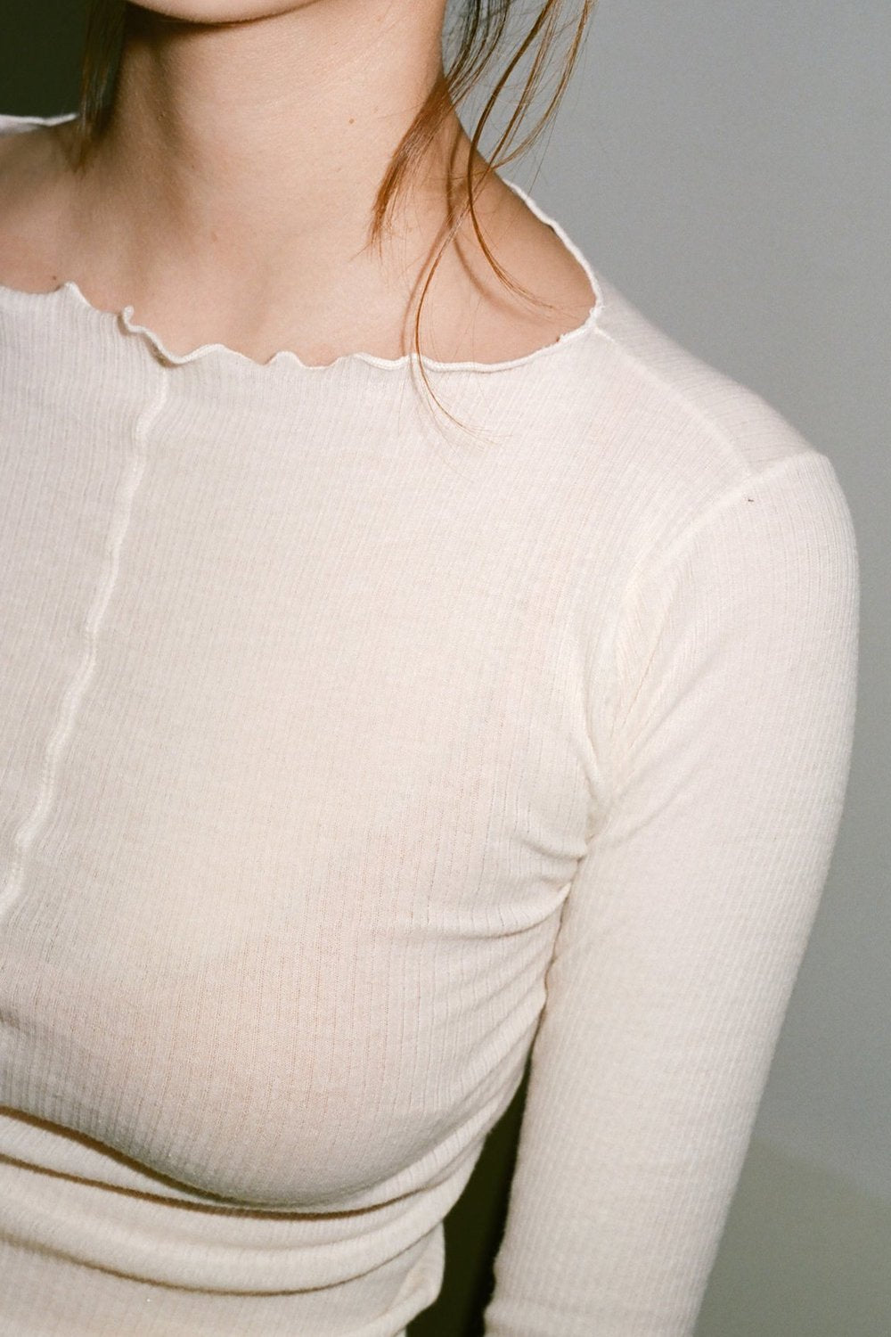 Pama Long Sleeve | Off White | Stock NZ | BASERANGE NZ | Black Box Boutique Auckland | Womens Fashion NZ