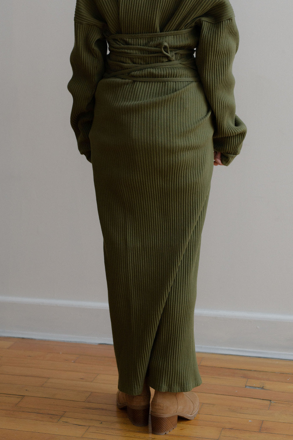Brig Skirt in Dark Green | Stock NZ | BASERANGE NZ | Black Box Boutique Auckland | Womens Fashion NZ
