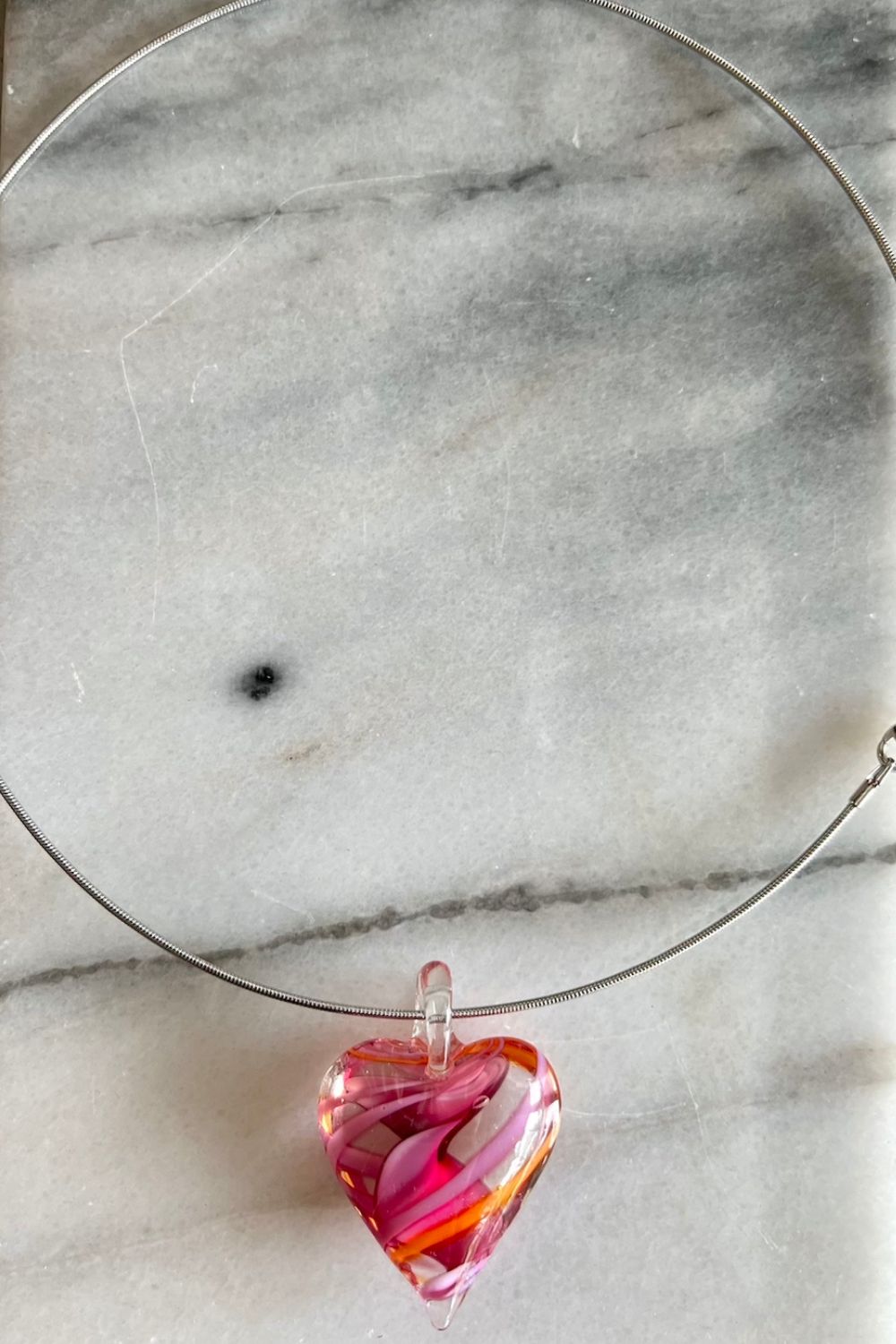 Glass Pendant | Pink | Stock NZ | BAOBEI NZ | Black Box Boutique Auckland | Womens Fashion NZ