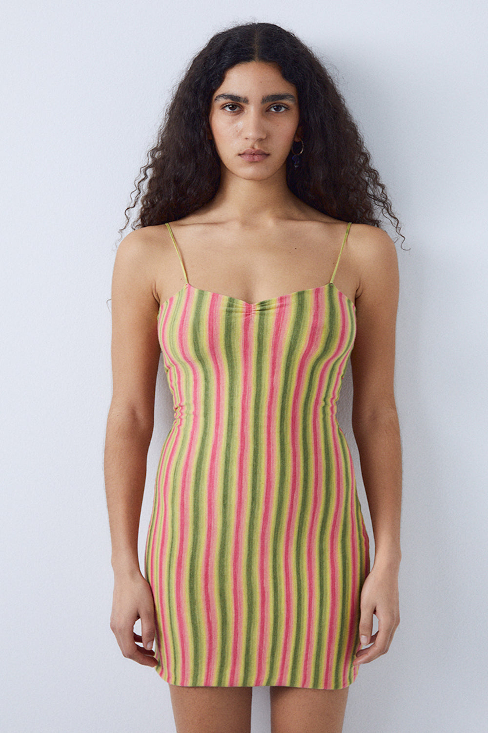 Simi Dress | Brown Red Stripe | Stock NZ | GIMAGUAS NZ | Black Box Boutique Auckland | Womens Fashion NZ