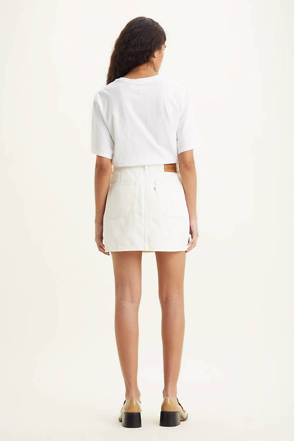 Utility Mini Skirt | White Rinse | Stock NZ | LEVI&#39;S NZ | Black Box Boutique Auckland | Womens Fashion NZ