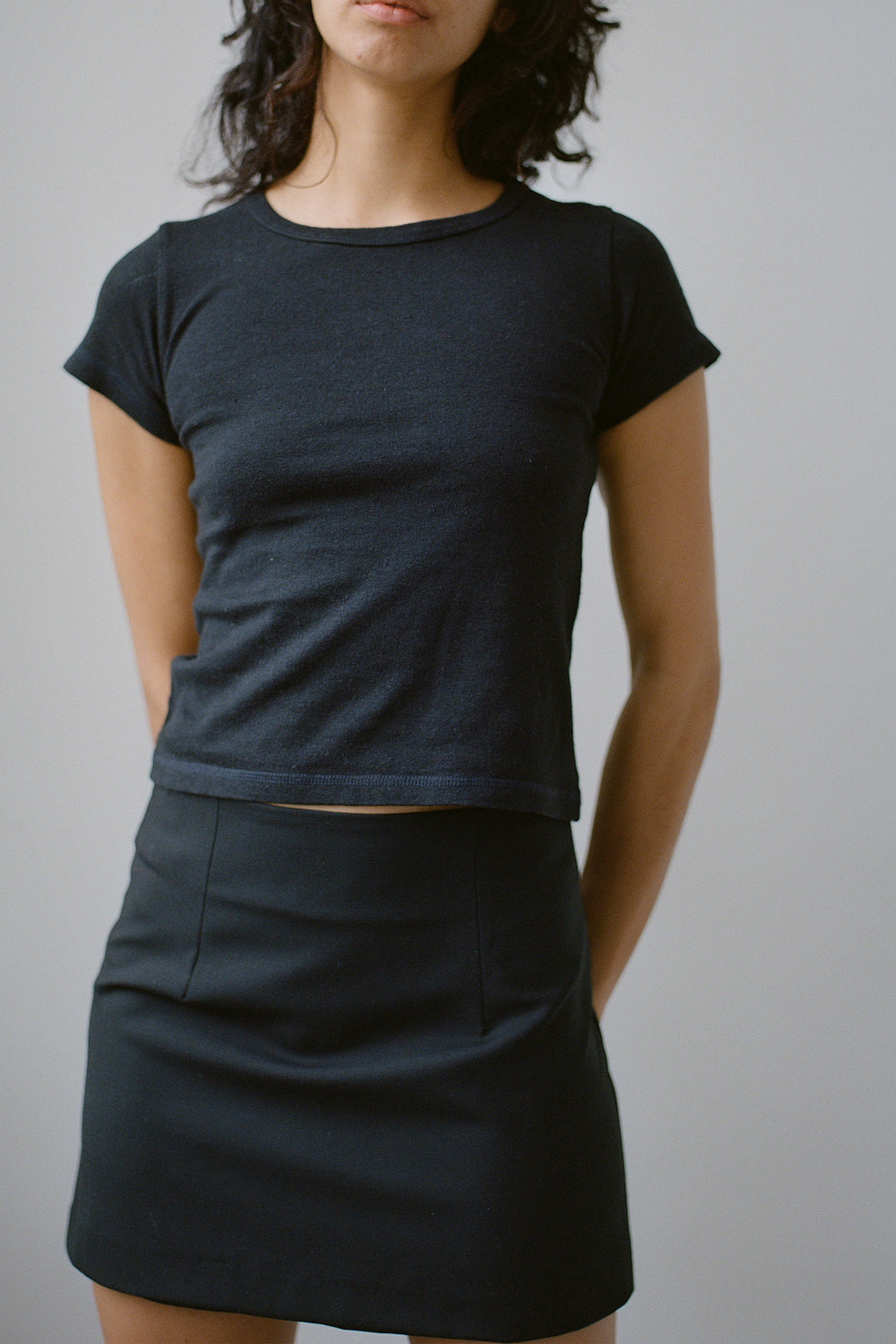 Mini Tee | Black | Stock NZ | BUDDY HEMP GOODS NZ | Black Box Boutique Auckland | Womens Fashion NZ