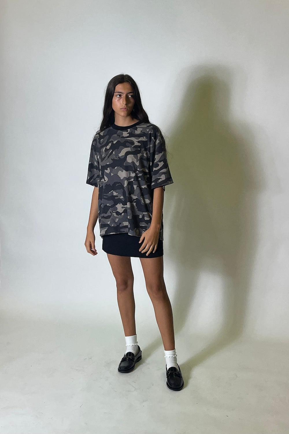 Boxy Tee | Camo | Stock NZ | BEACH BRAINS NZ | Black Box Boutique Auckland | Womens Fashion NZ