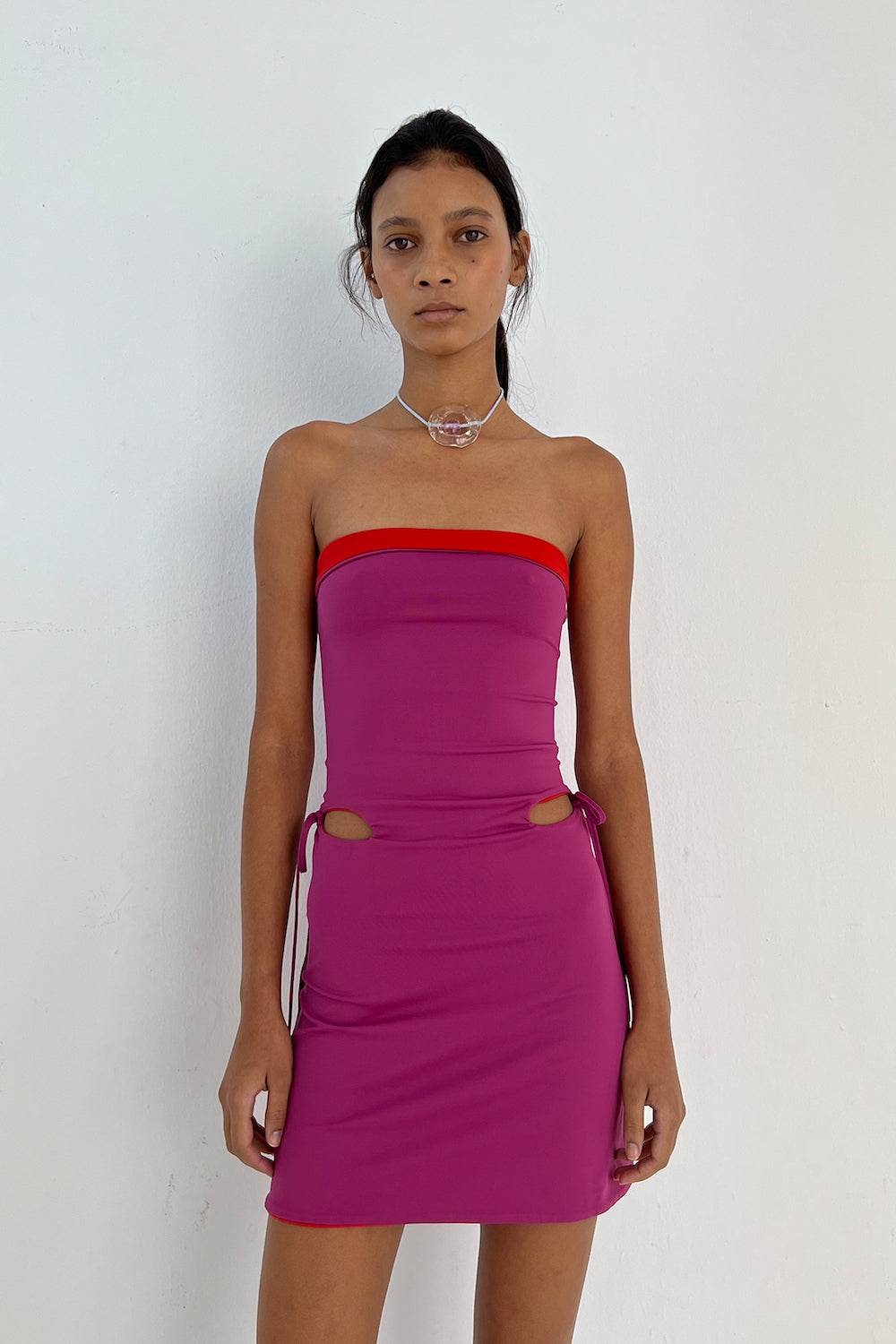 Salma Dress | Purple/Red | Stock NZ | GIMAGUAS NZ | Black Box Boutique Auckland | Womens Fashion NZ