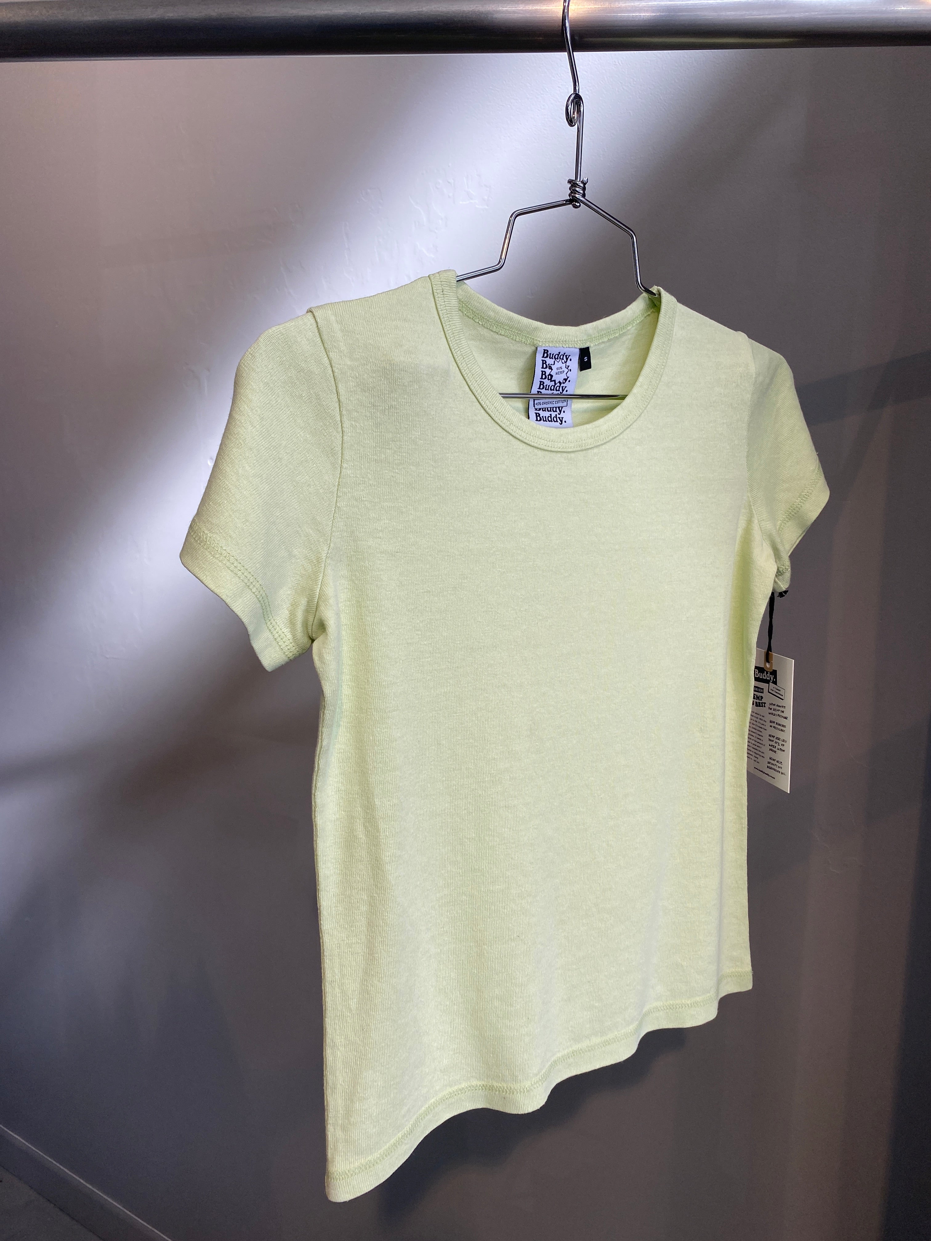 MINI TEE | WASABI CREAM