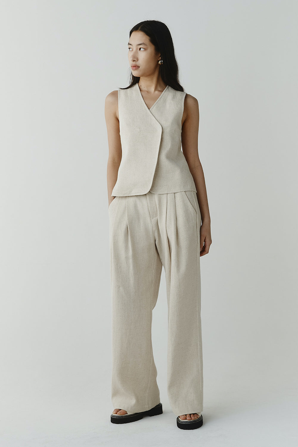 Percy Waistcoat | Birch | Stock NZ | MARLE NZ | Black Box Boutique Auckland | Womens Fashion NZ