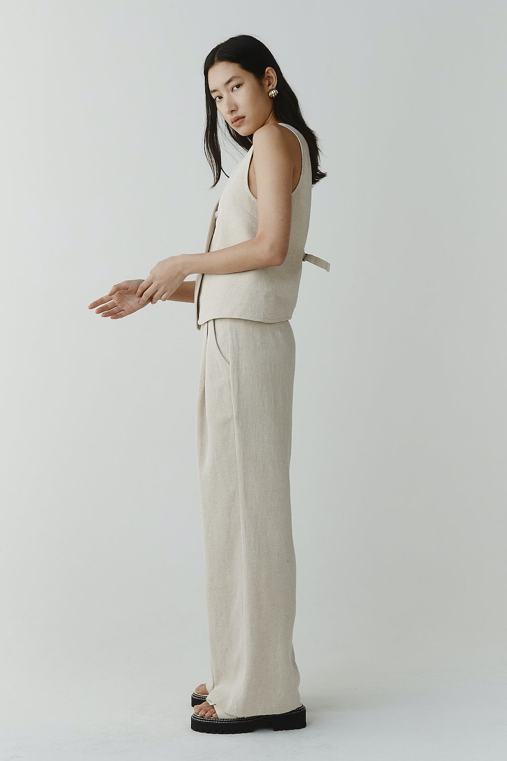 Percy Waistcoat | Birch | Stock NZ | MARLE NZ | Black Box Boutique Auckland | Womens Fashion NZ