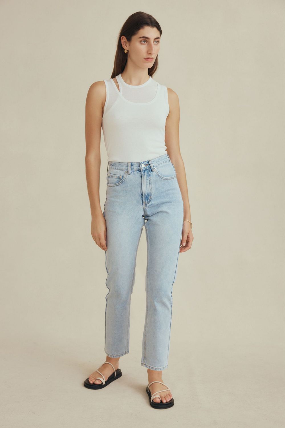 Straight Leg Jean | Blue | Stock NZ | MARLE NZ | Black Box Boutique Auckland | Womens Fashion NZ