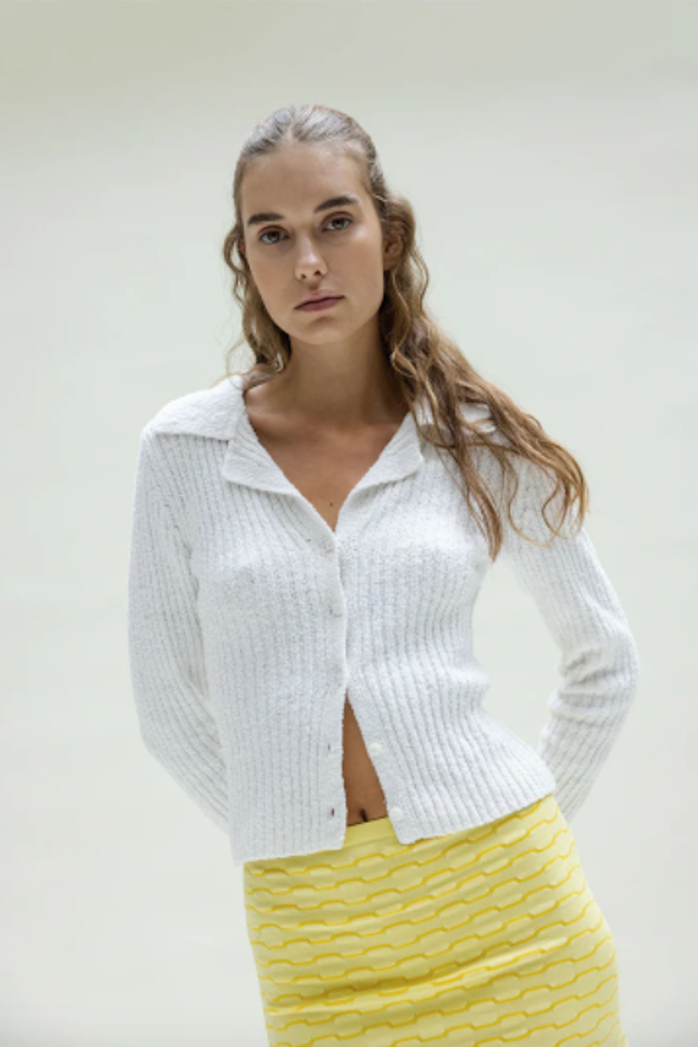 Otnas Cardi | Cream | Stock NZ | MUSIER NZ | Black Box Boutique Auckland | Womens Fashion NZ