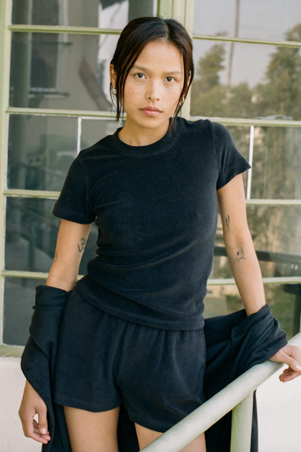 Terry Port Short | Black | Stock NZ | GIL RODRIGUEZ NZ | Black Box Boutique Auckland | Womens Fashion NZ
