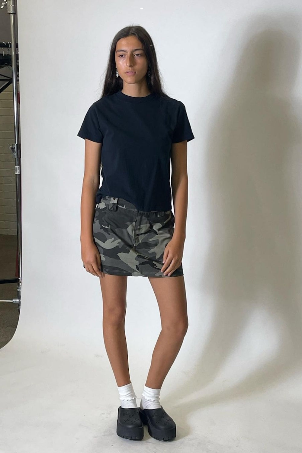 Mini Skirt | Camo | Unclassified NZ | BEACH BRAINS NZ | Black Box Boutique Auckland | Womens Fashion NZ