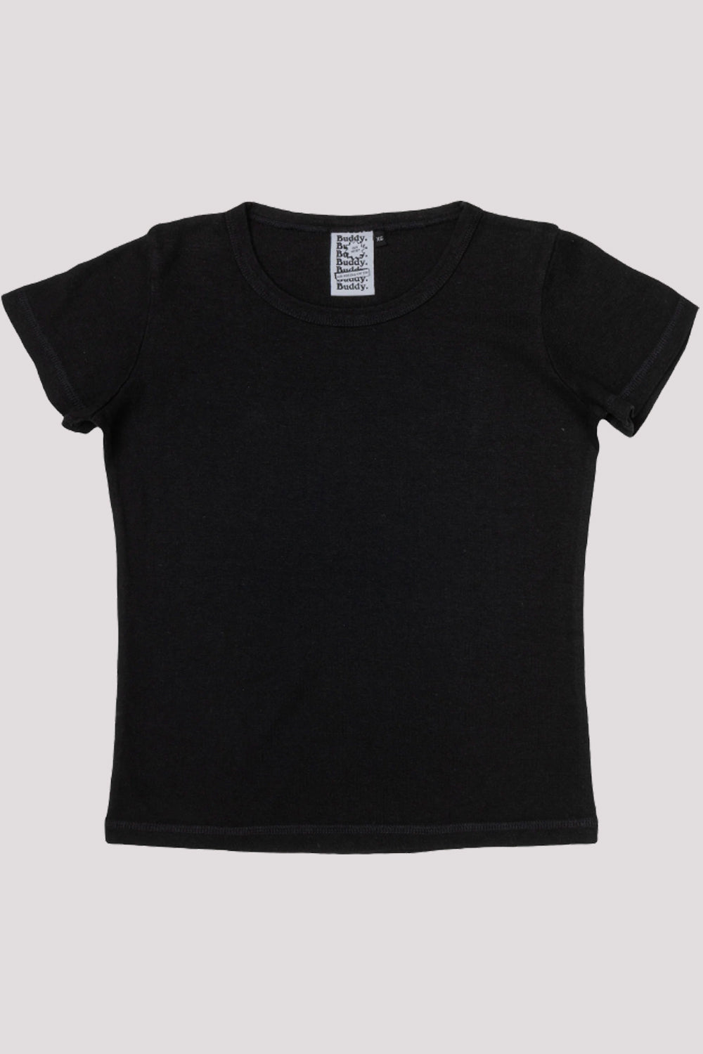 Mini Tee | Black | Stock NZ | BUDDY HEMP GOODS NZ | Black Box Boutique Auckland | Womens Fashion NZ
