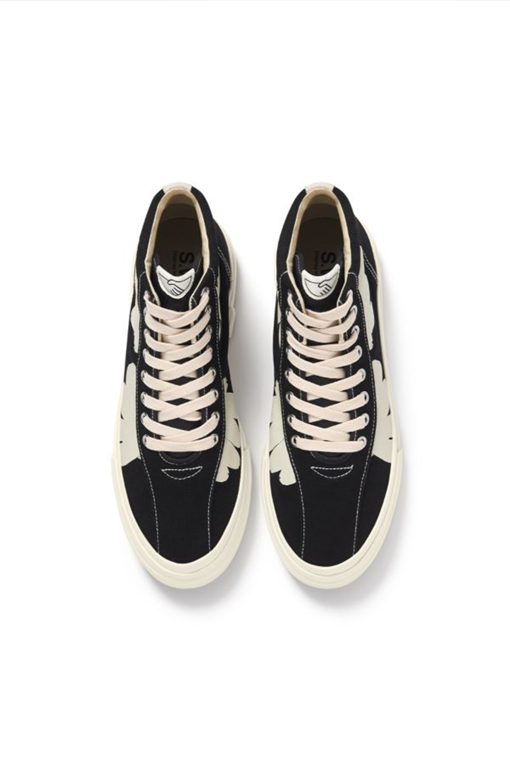 VARDEN SHROOM HANDS BLACK-ECRU | Sneaker NZ | STEPNEY WORKERS CLUB NZ | Black Box Boutique Auckland | Womens Fashion NZ