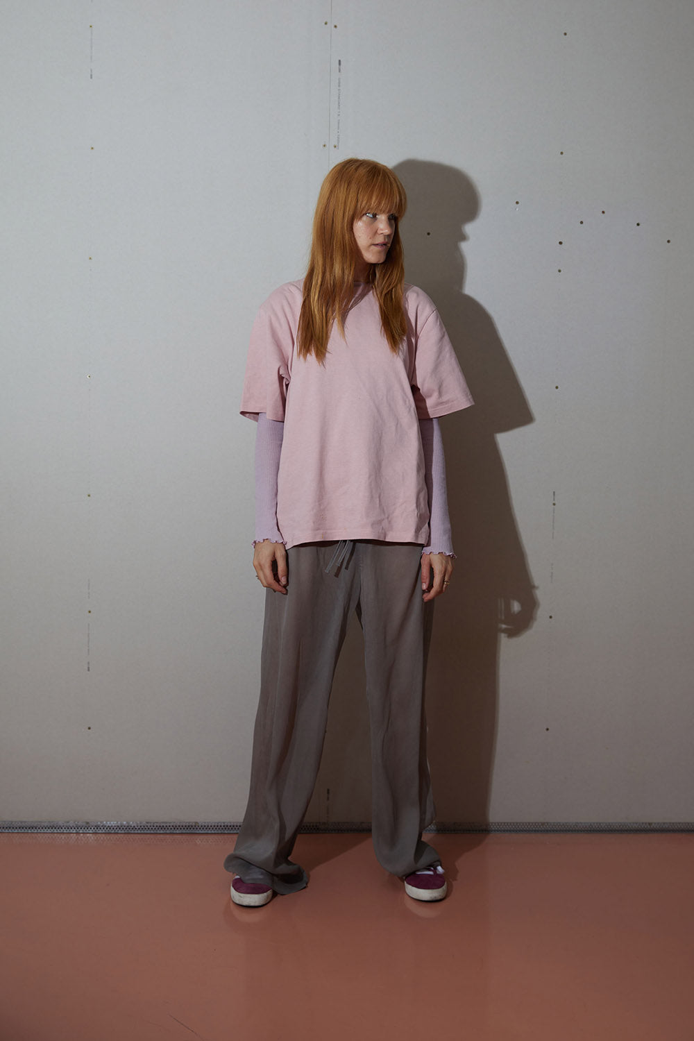 Silk Crinkle Pant | Mushroom | Stock NZ | PECCHENINO NZ | Black Box Boutique Auckland | Womens Fashion NZ