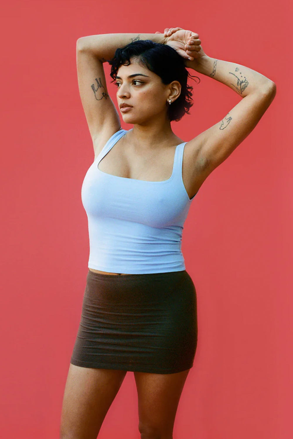 MATISSE SCOOPED TANK | BABY BLUE