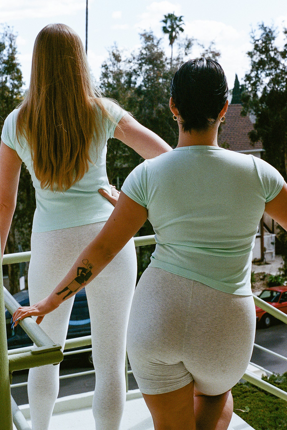 BELLEVUE TEE - PALEST MINT