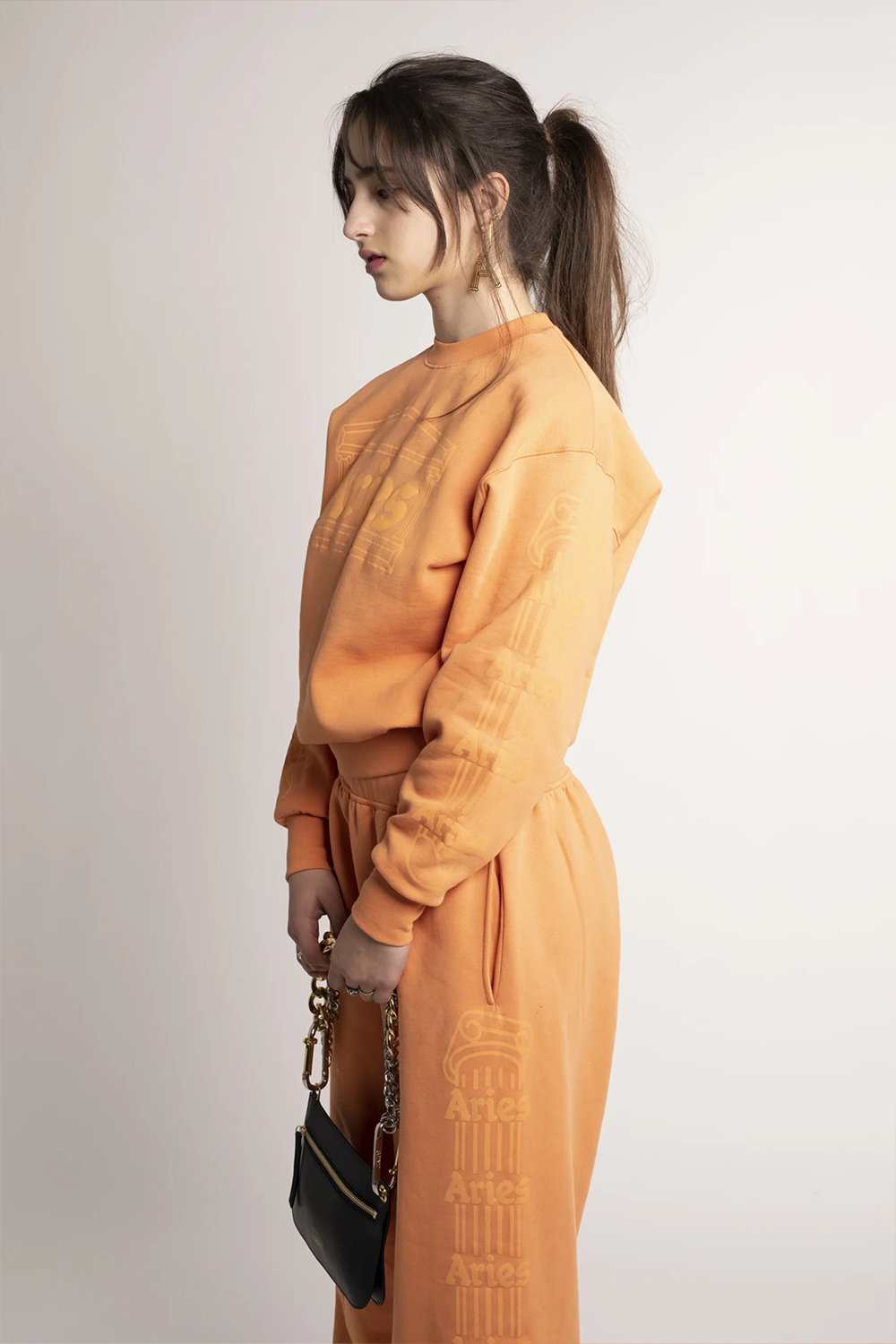 REFLECTIVE COLUMN SWEATSHIRT