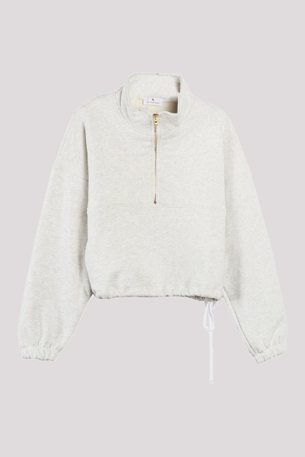 Diana Half Zip Sweatshirt | Heavy Ash