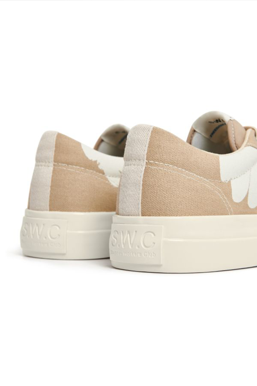 DELLOW SHROOM HANDS SAND-WHITE | Sneakers NZ | STEPNEY WORKERS CLUB NZ | Black Box Boutique Auckland | Womens Fashion NZ